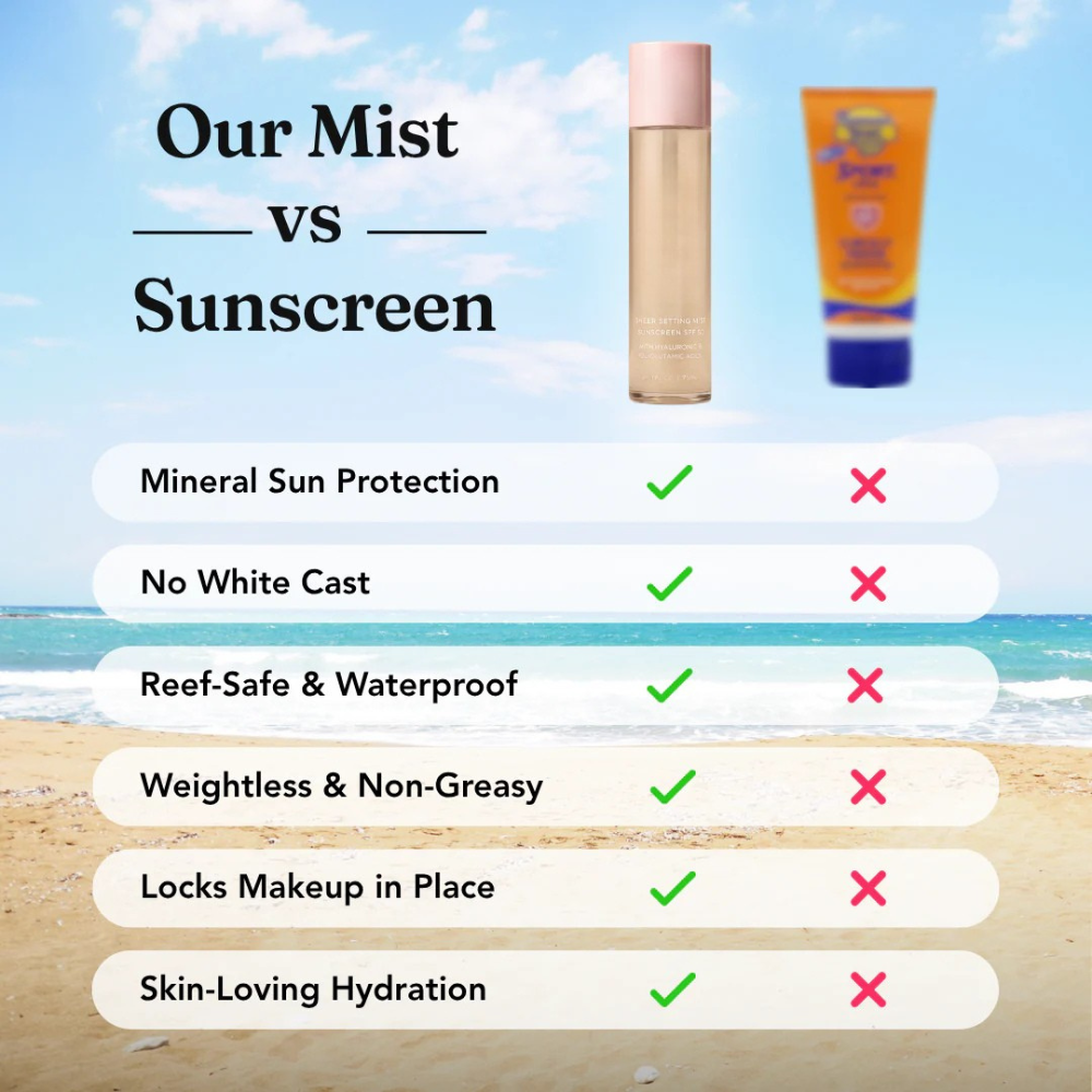 SPF 50 Sheer Setting Mist