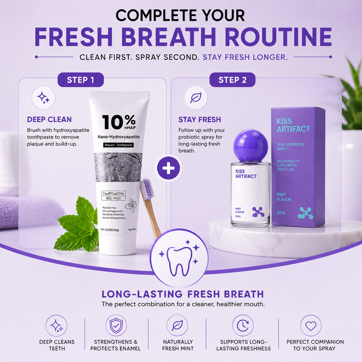 Nano Hydroxyapatite Toothpaste