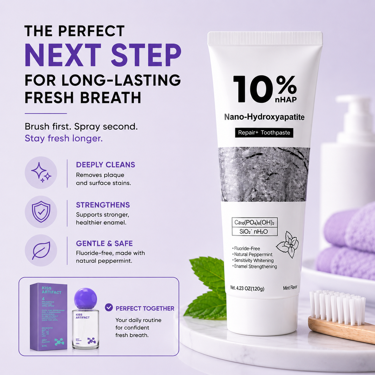 Nano Hydroxyapatite Toothpaste